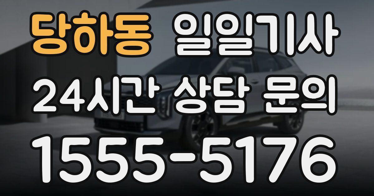 일일대리기사