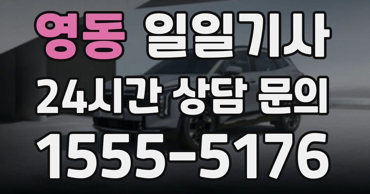 일일대리기사