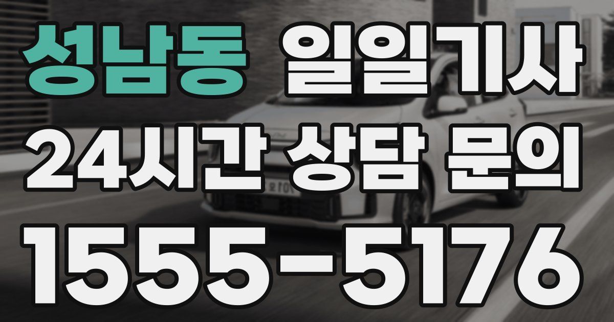 일일대리기사