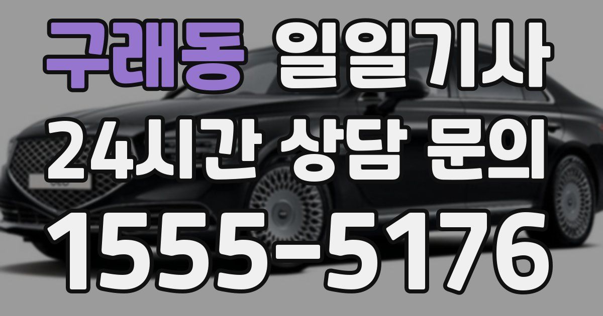 일일대리기사