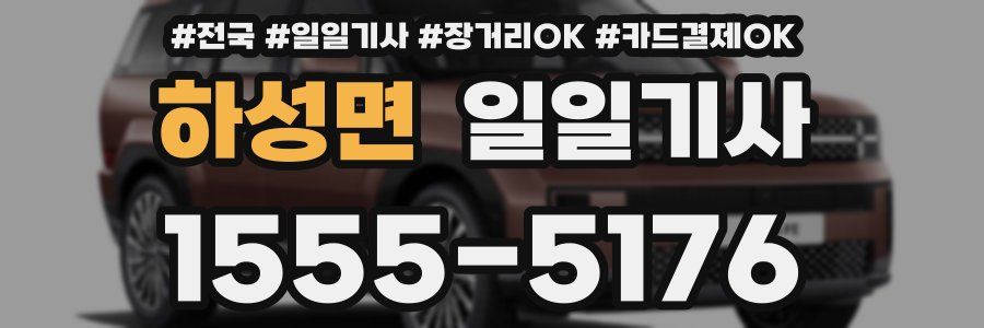 하성면 일일기사