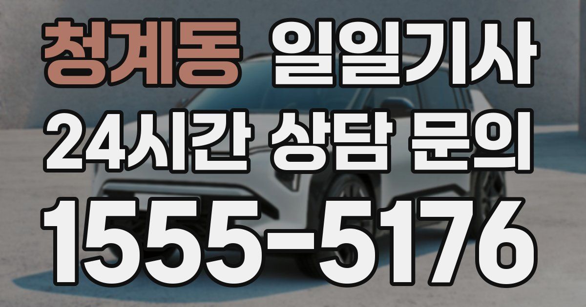 일일대리기사