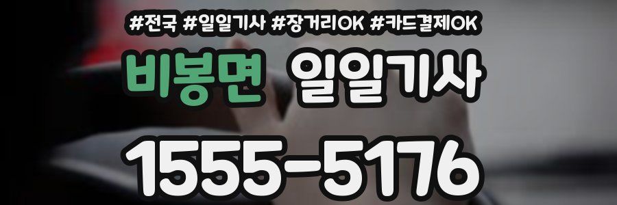 비봉면 일일기사