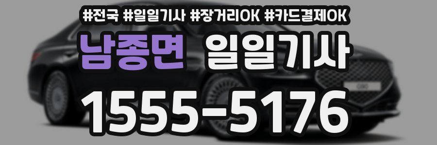 남종면 일일기사