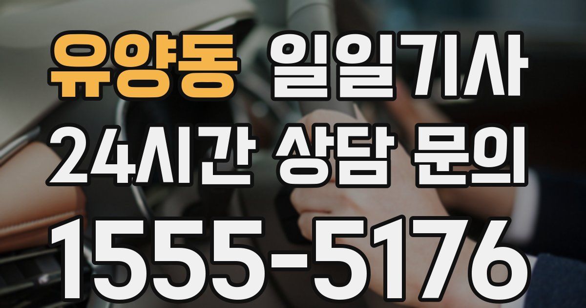 일일대리기사