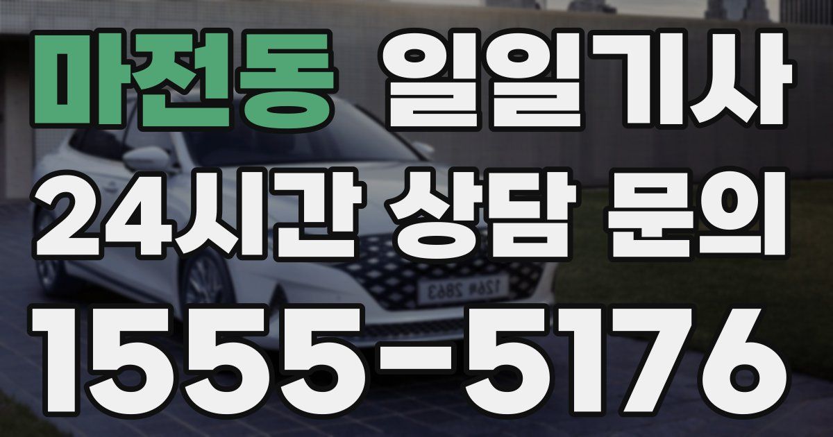 일일대리기사