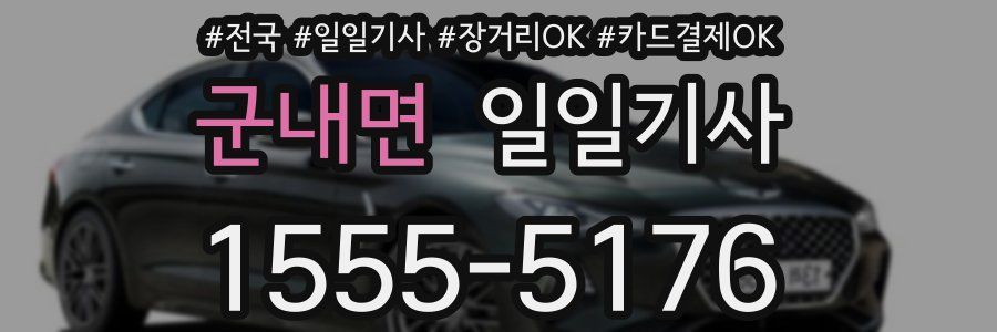 군내면 일일기사