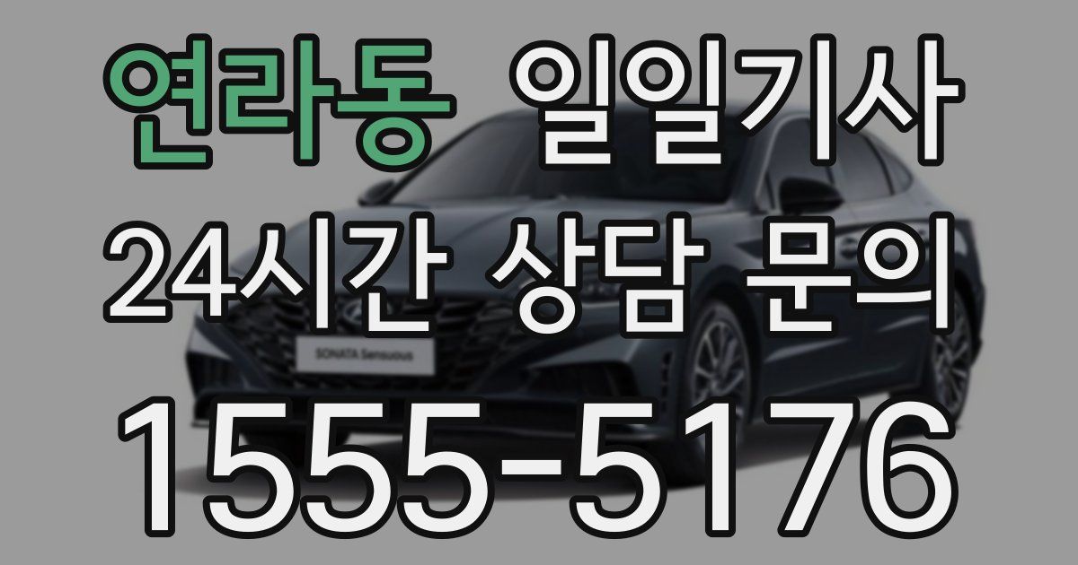 일일대리기사
