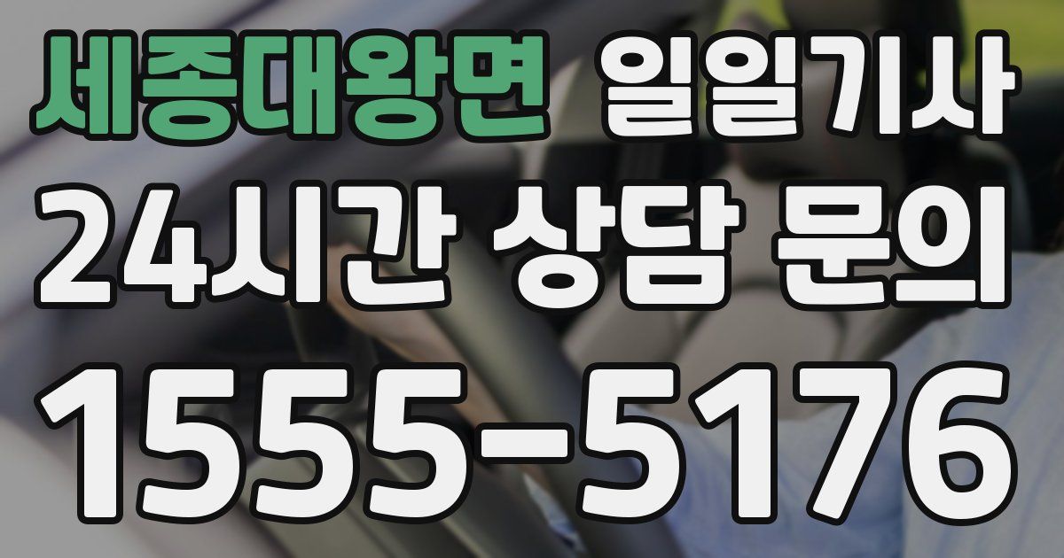 일일대리기사