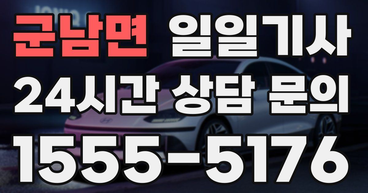 일일대리기사