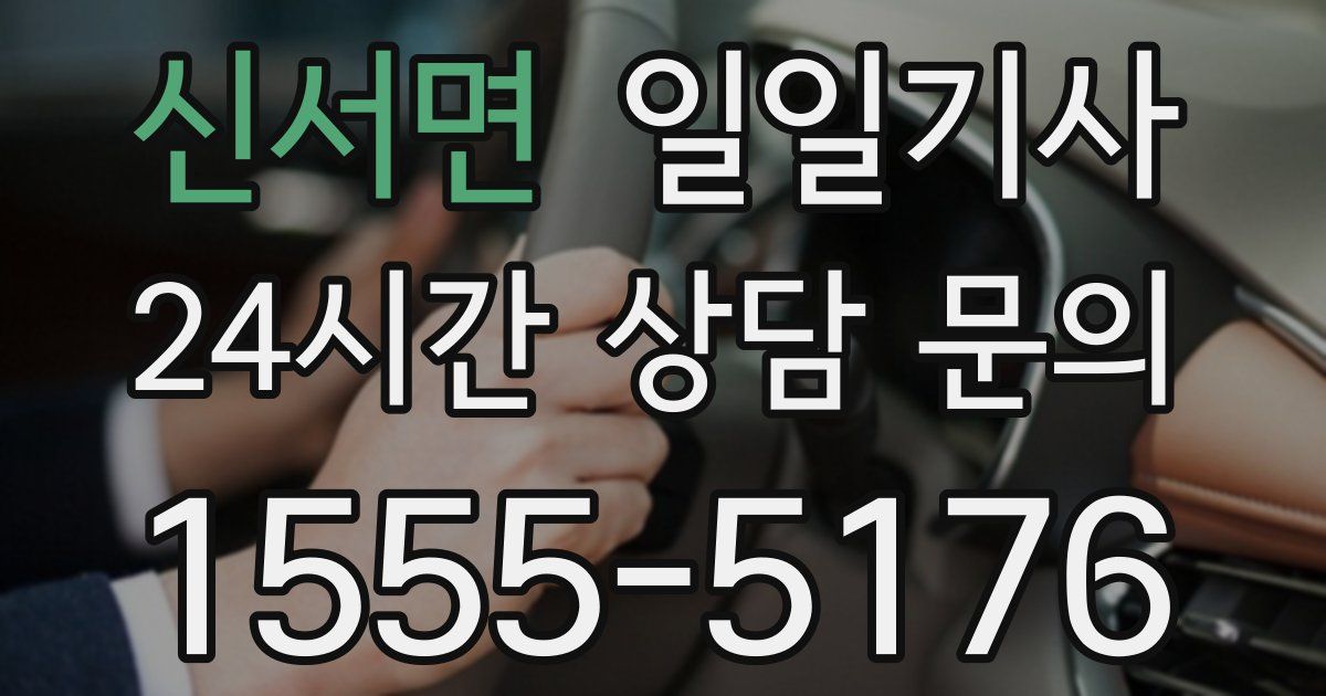 일일대리기사