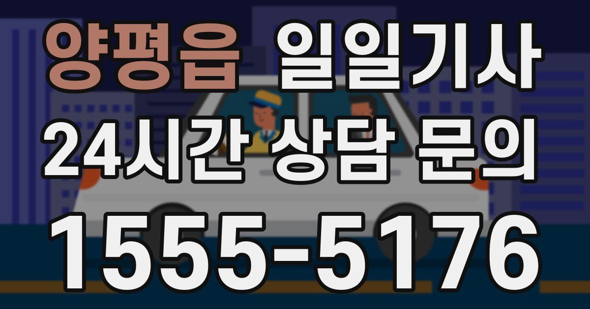 일일대리기사
