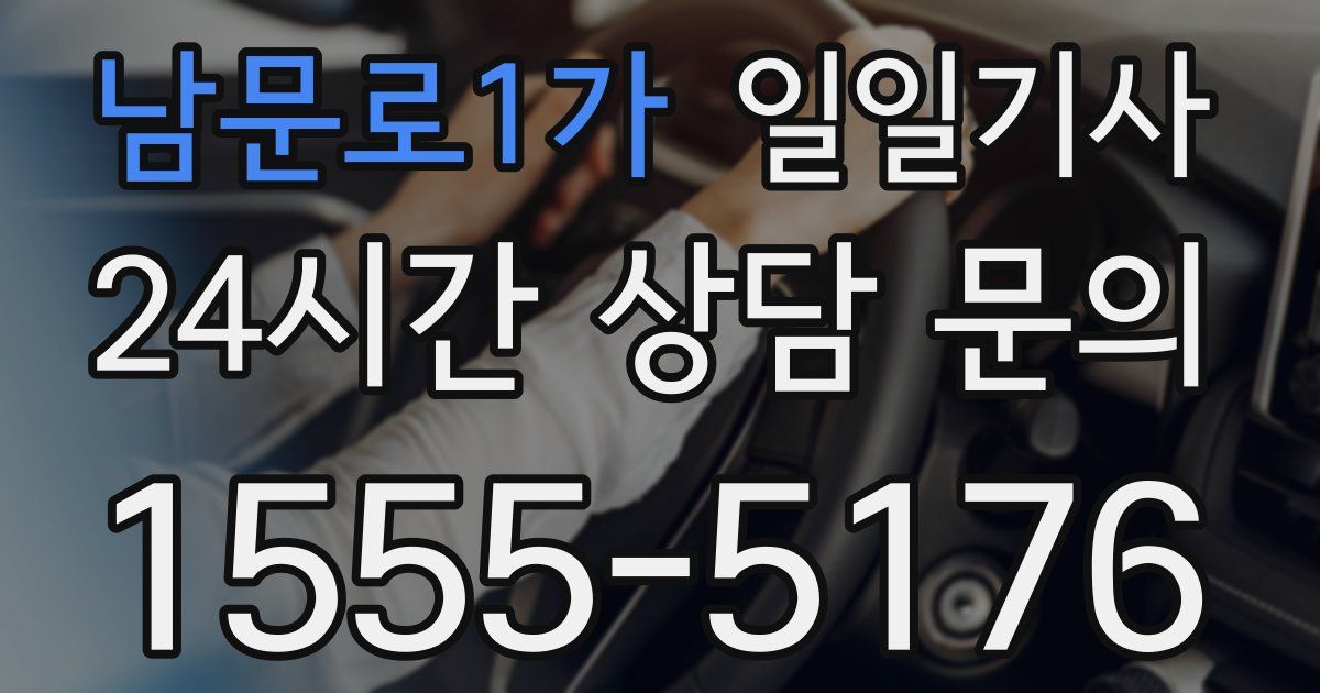 일일대리기사