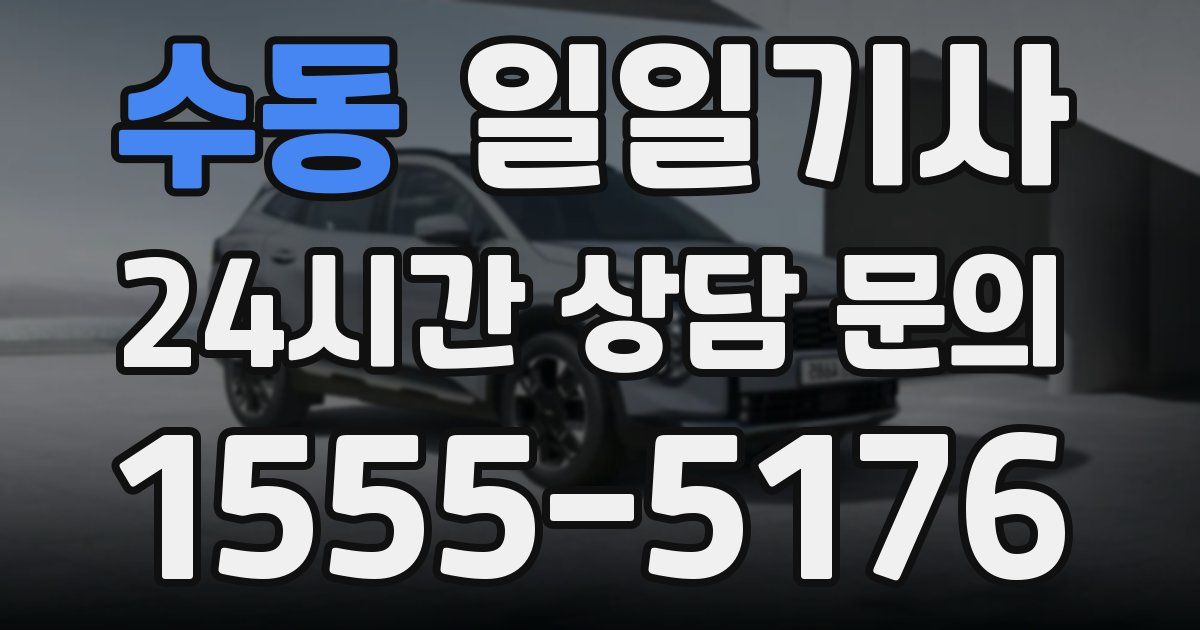 일일대리기사