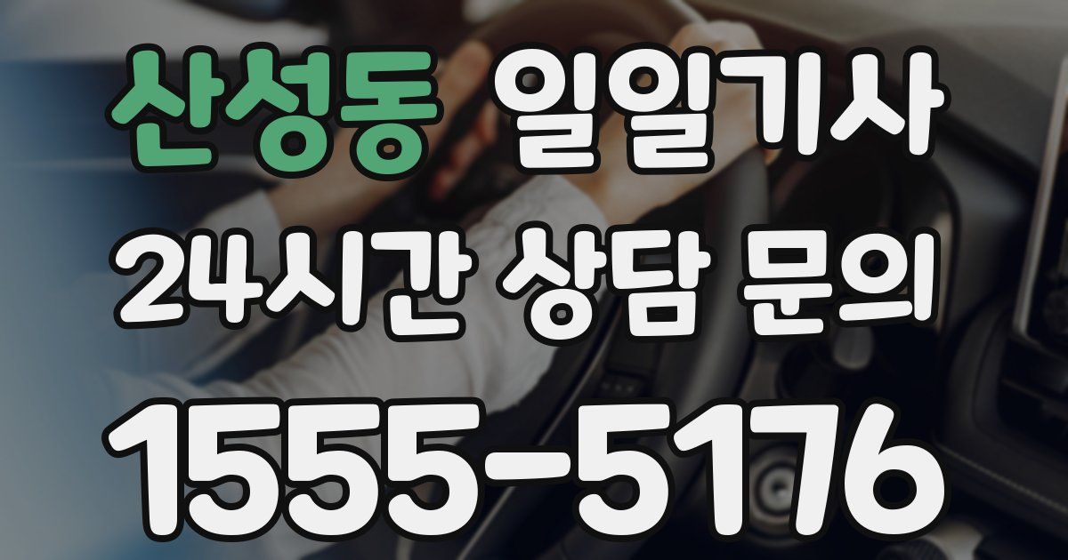 일일대리기사