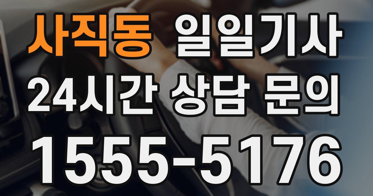 일일대리기사