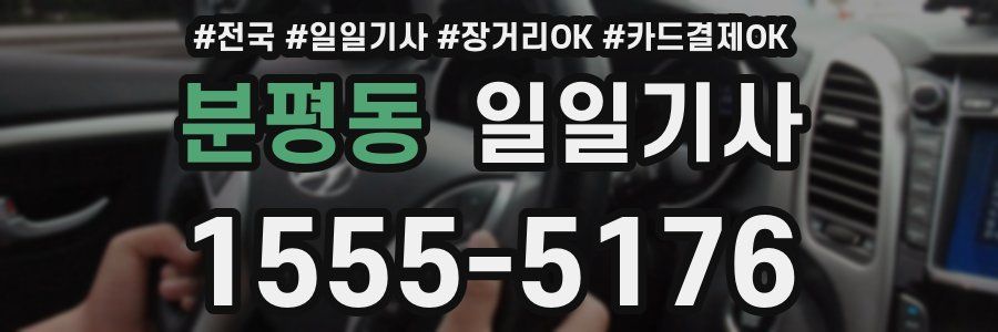 분평동 일일기사