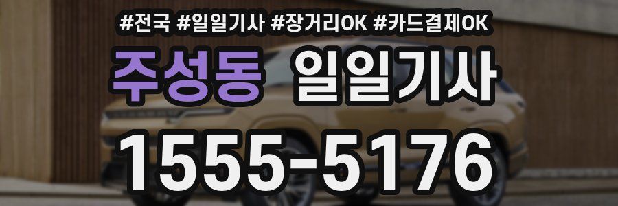 주성동 일일기사