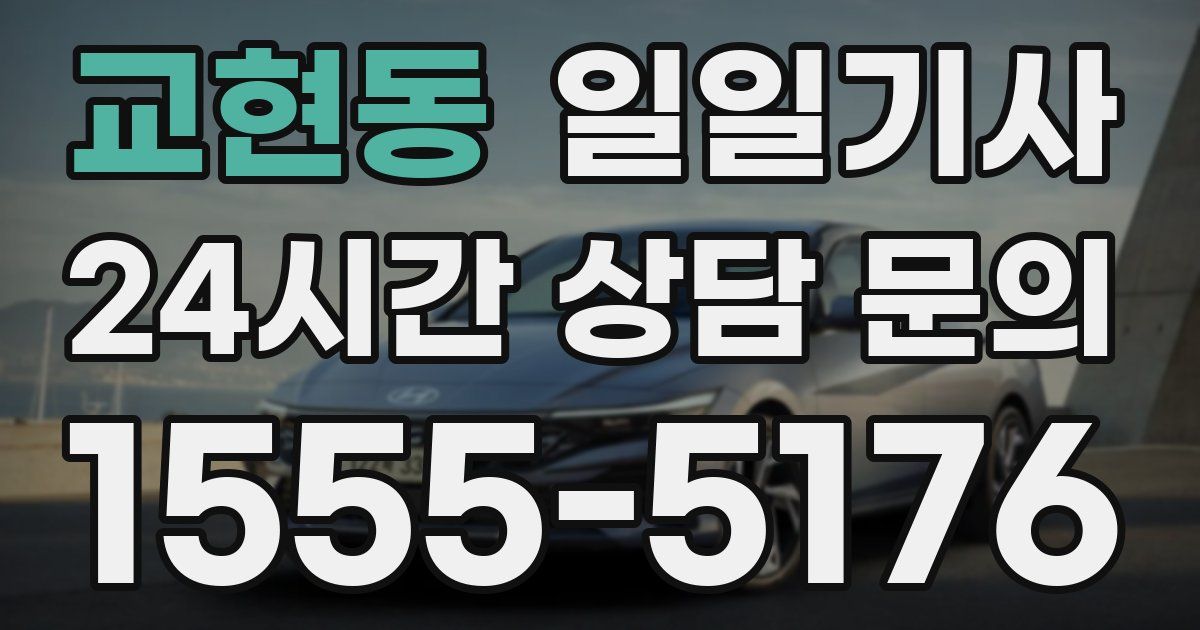 일일대리기사