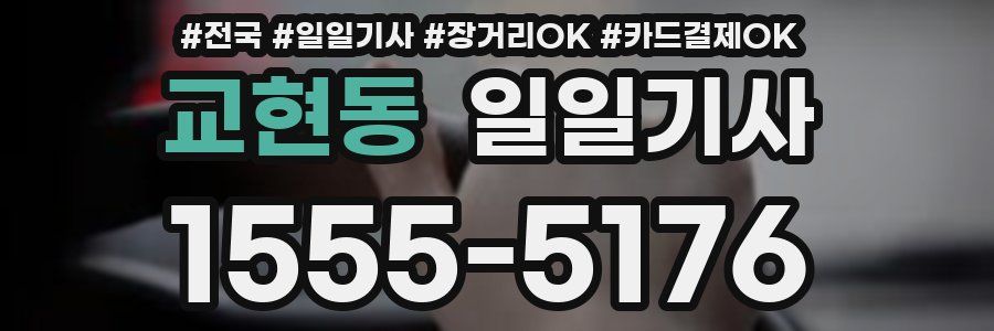 교현동 일일기사