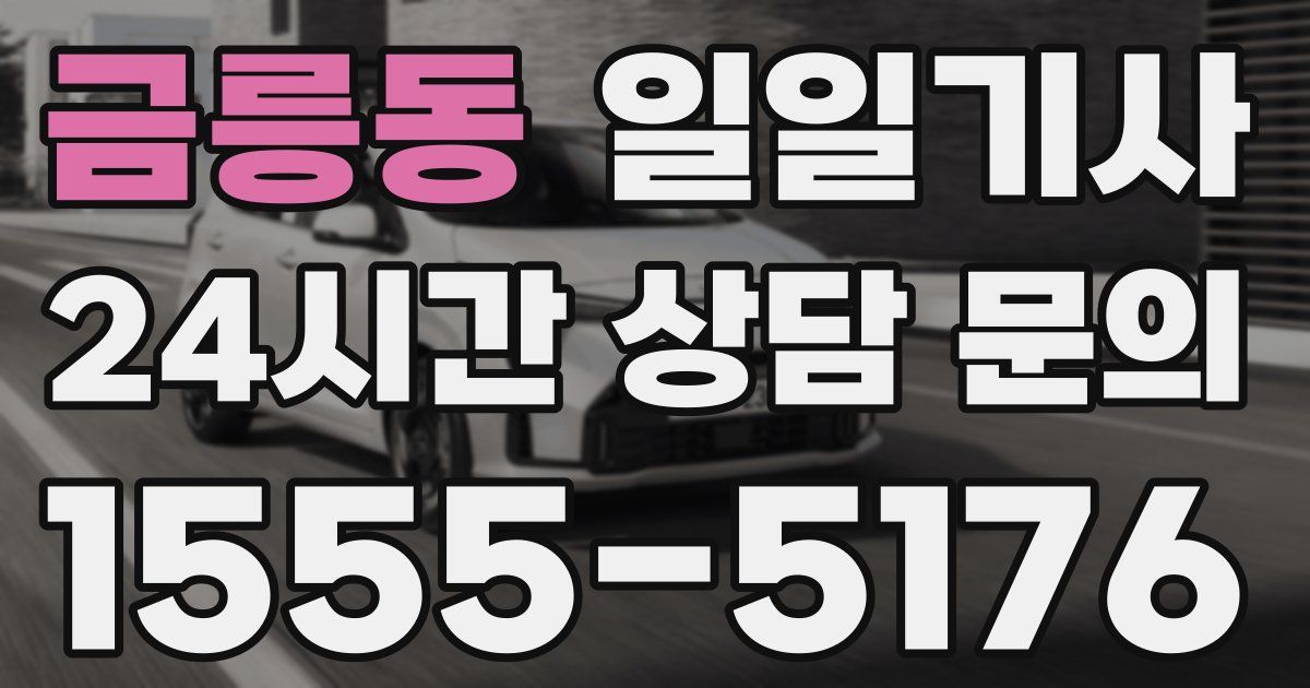 일일대리기사