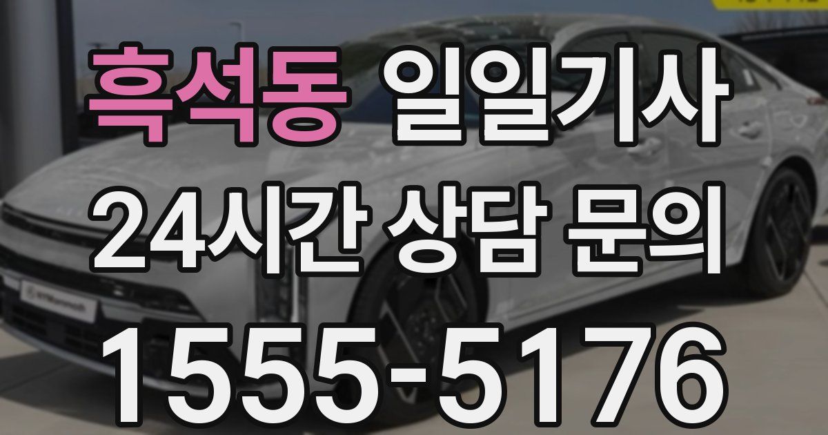 일일대리기사