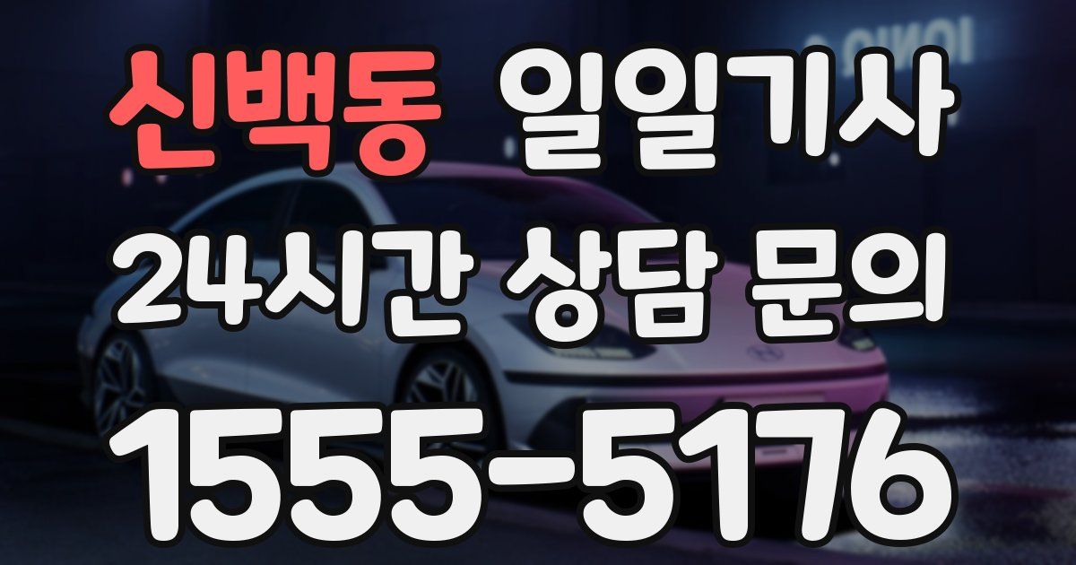 일일대리기사