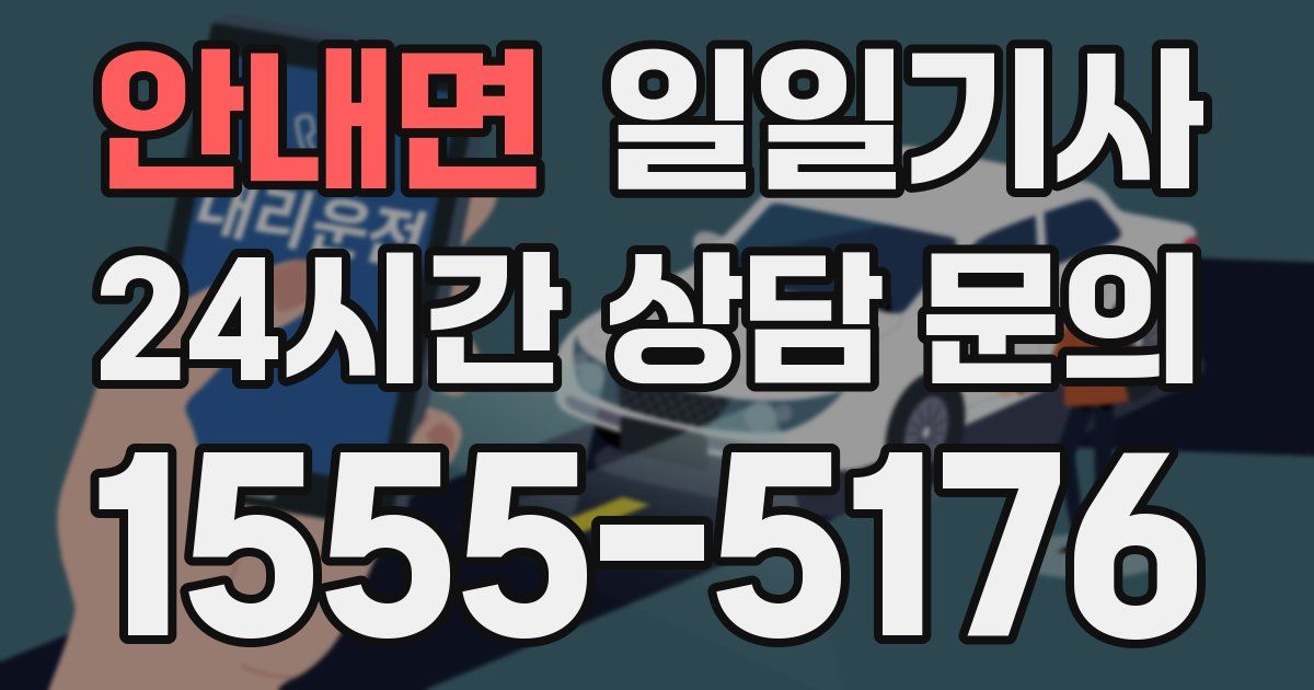 일일대리기사
