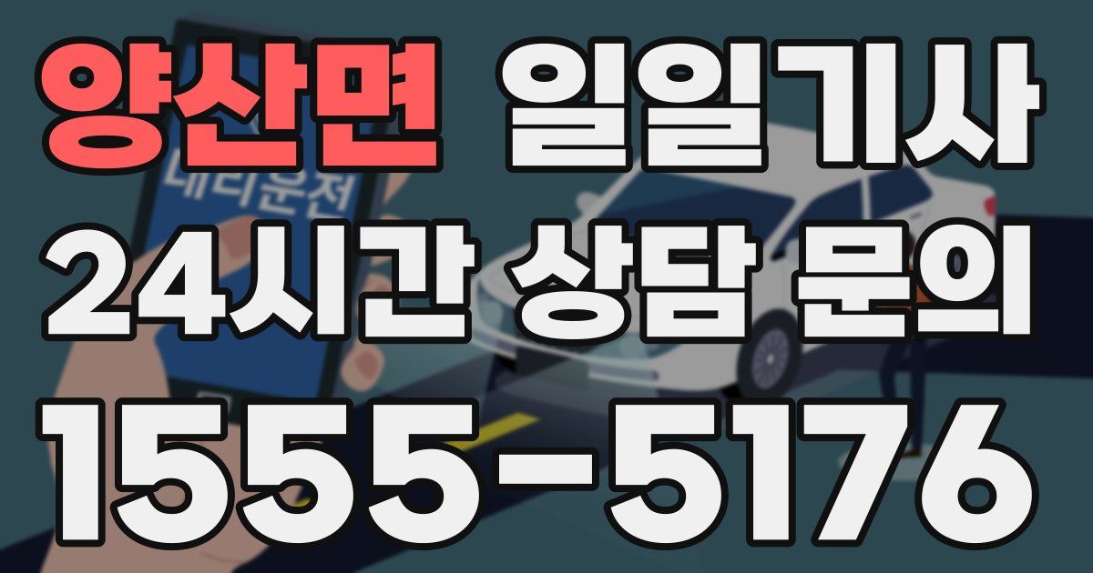 일일대리기사