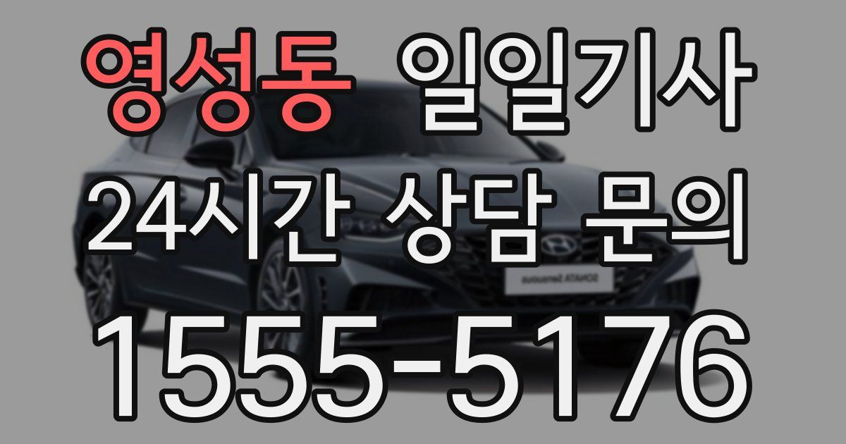 일일대리기사