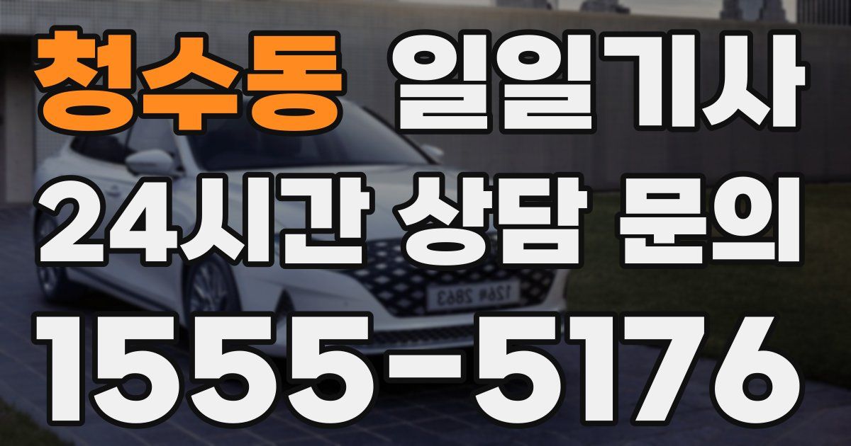 일일대리기사