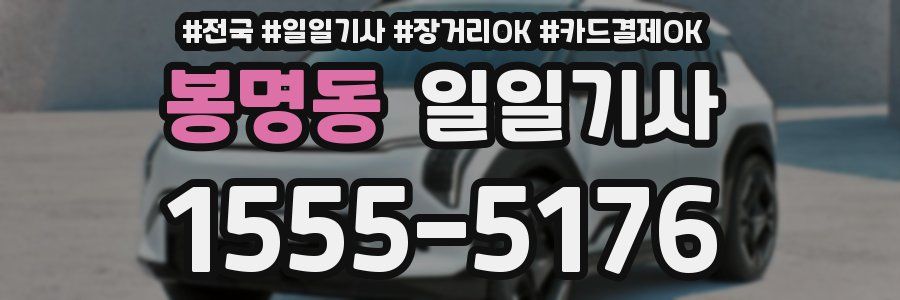 봉명동 일일기사