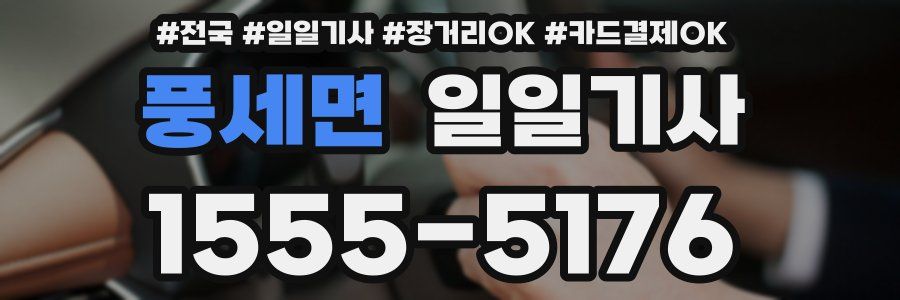 풍세면 일일기사