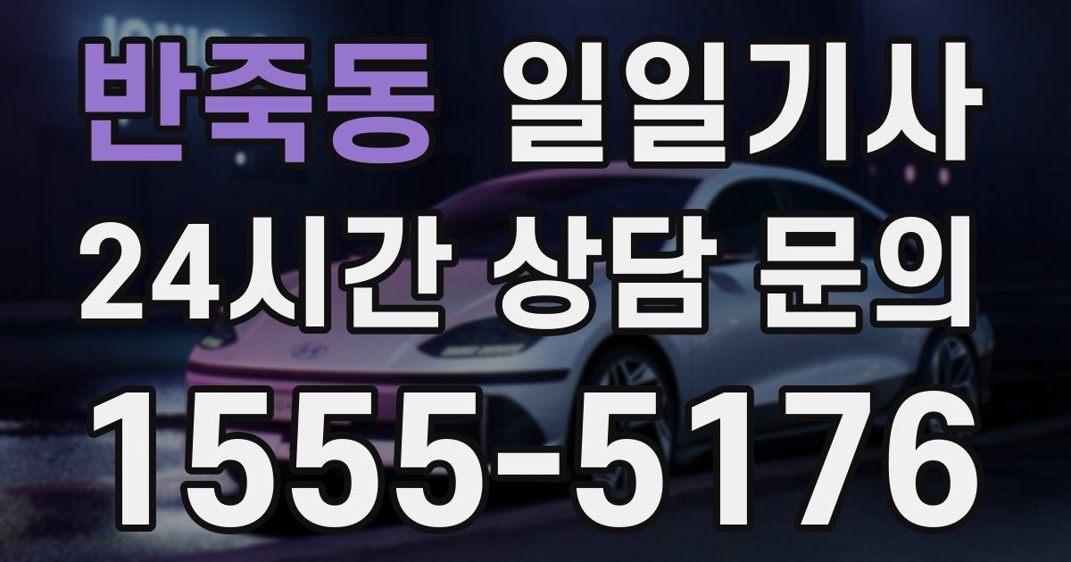 일일대리기사