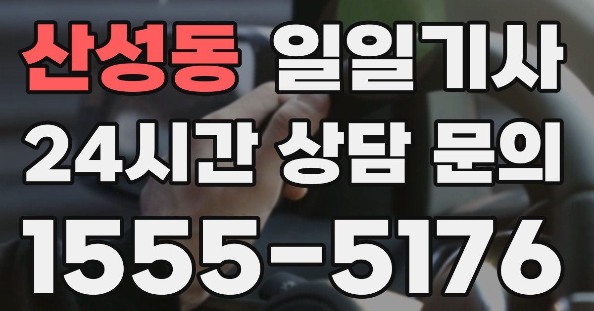 일일대리기사