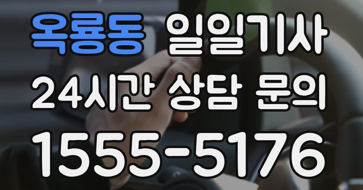 일일대리기사
