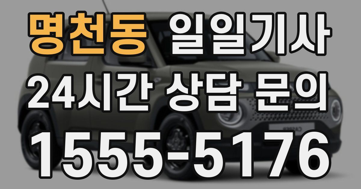 일일대리기사