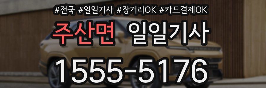 주산면 일일기사