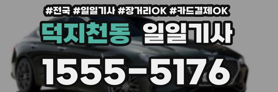덕지천동 일일기사