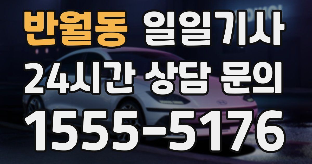 일일대리기사