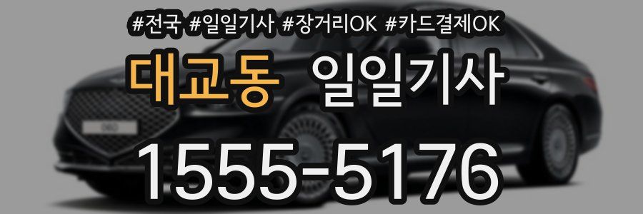 대교동 일일기사