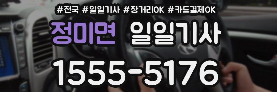 정미면 일일기사