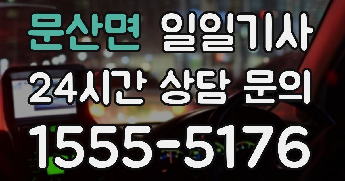 일일대리기사