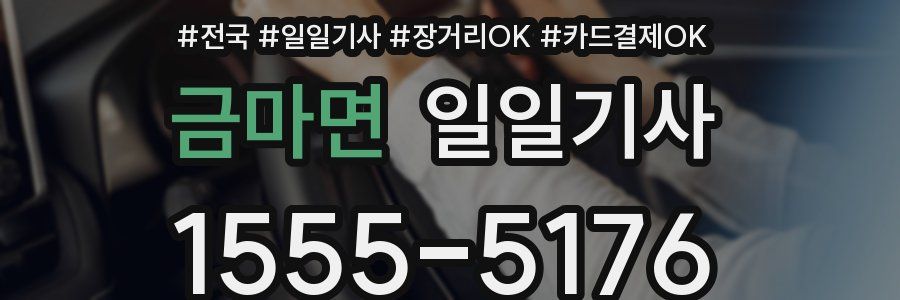 금마면 일일기사