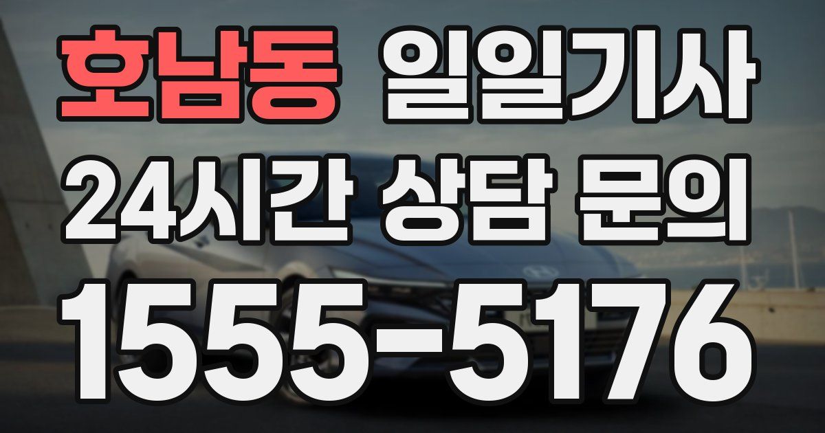 일일대리기사