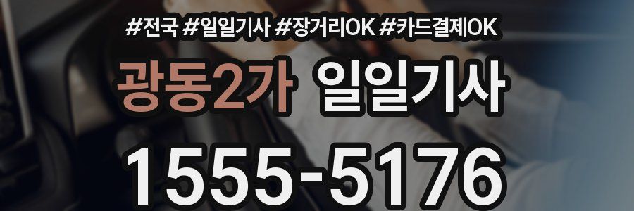 광동2가 일일기사