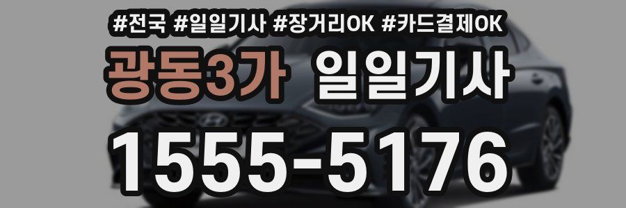 광동3가 일일기사