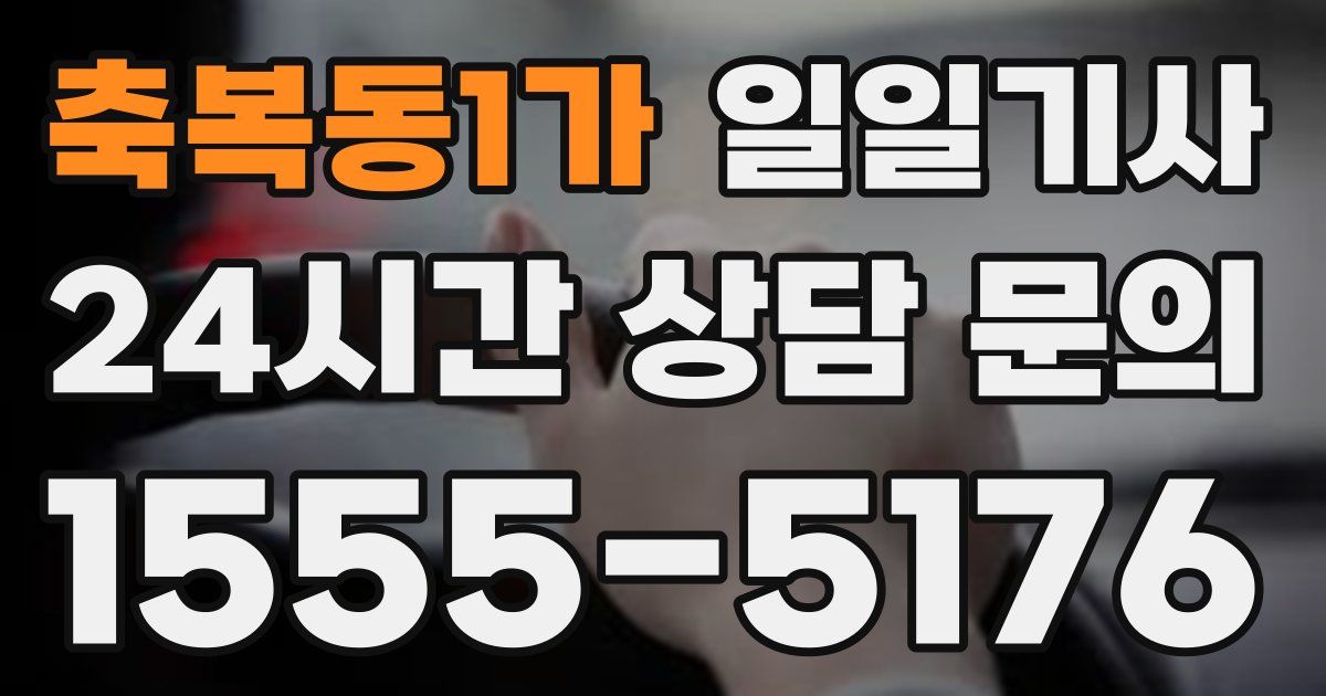 일일대리기사