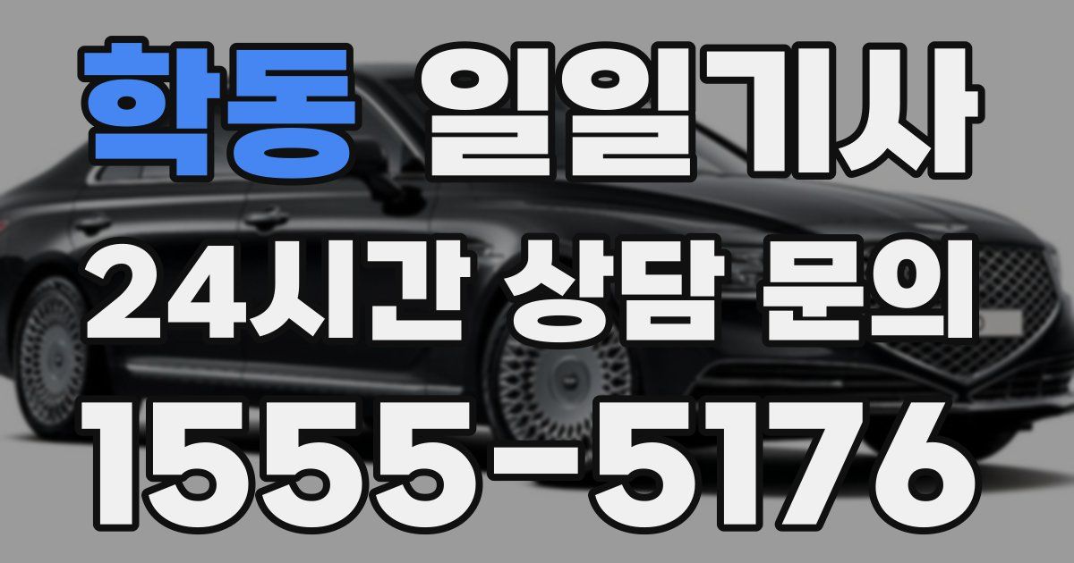 일일대리기사