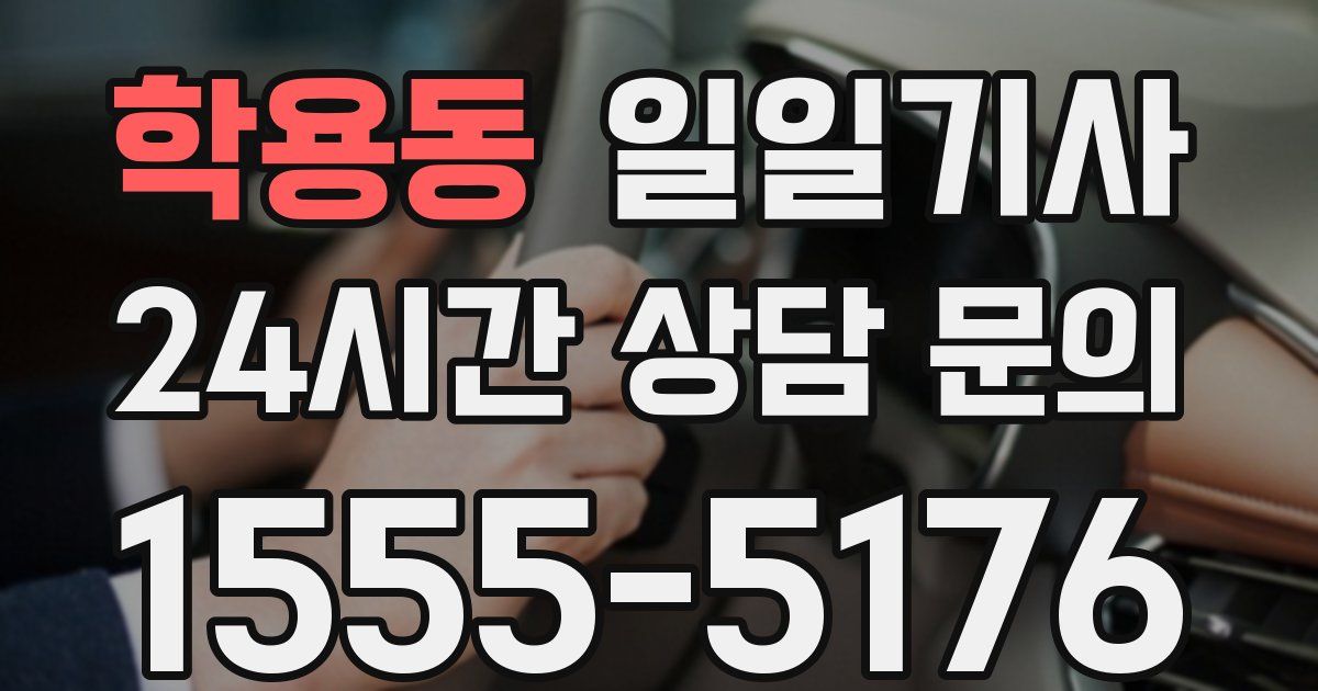 일일대리기사
